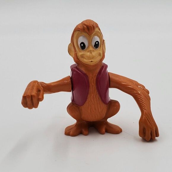 Vintage Burger King Disney Abu Aladdin's Monkey Wind Up Toy 1992 Works - Picture 1 of 5
